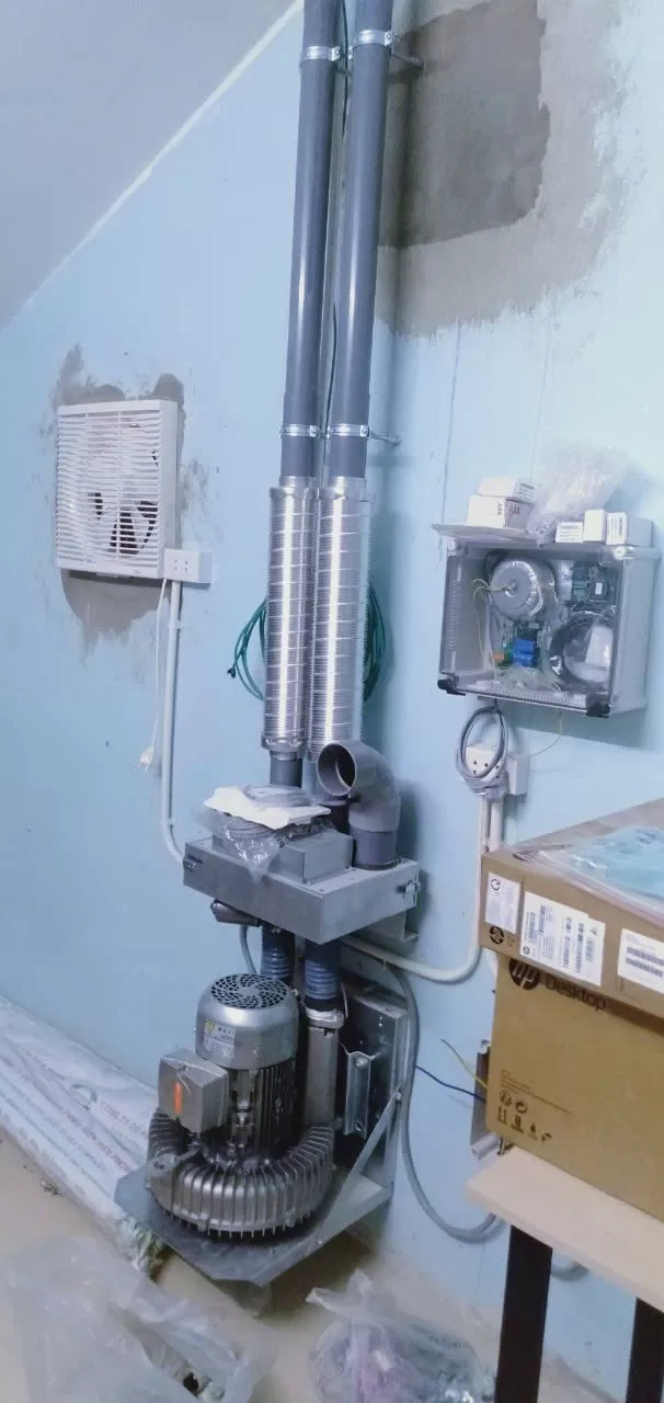 Lắp đặt hệ thống cơ điện ME-Bệnh viện phụ sản Thái Bình