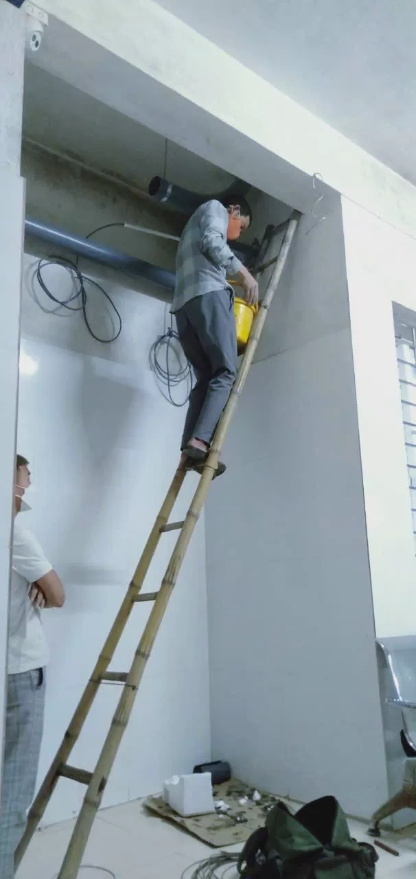 Lắp đặt hệ thống cơ điện ME-Bệnh viện phụ sản Thái Bình