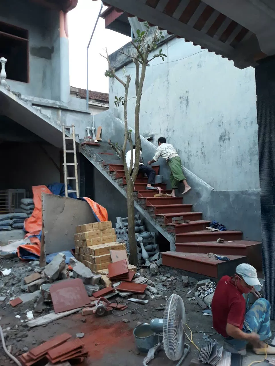 Thiết kế, thi công nhà thờ họ, Chợ Cháy, Hà nội