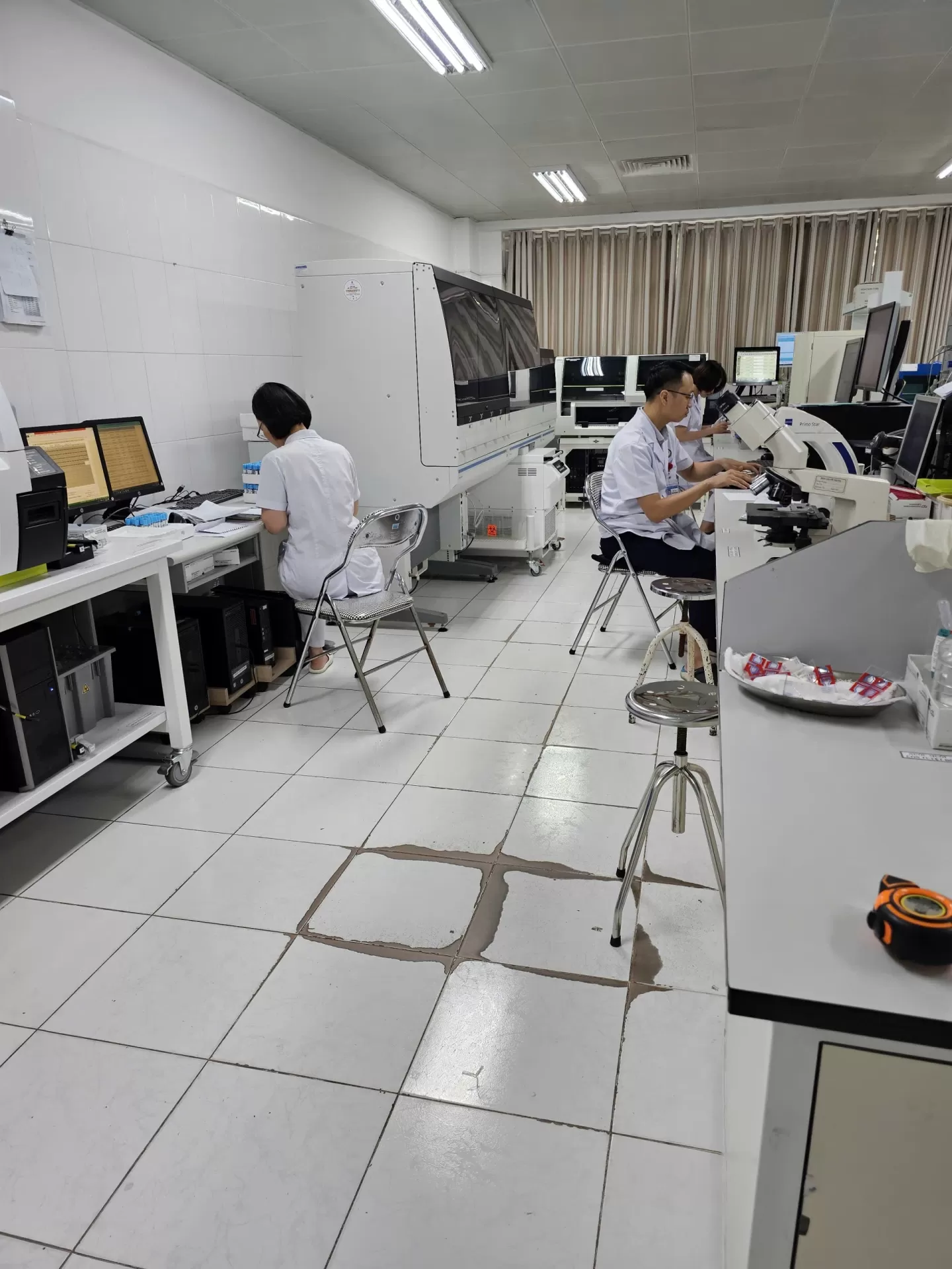 Sửa chữa, cải tạo Labo xét nghiệm, bệnh viện Thanh Nhàn