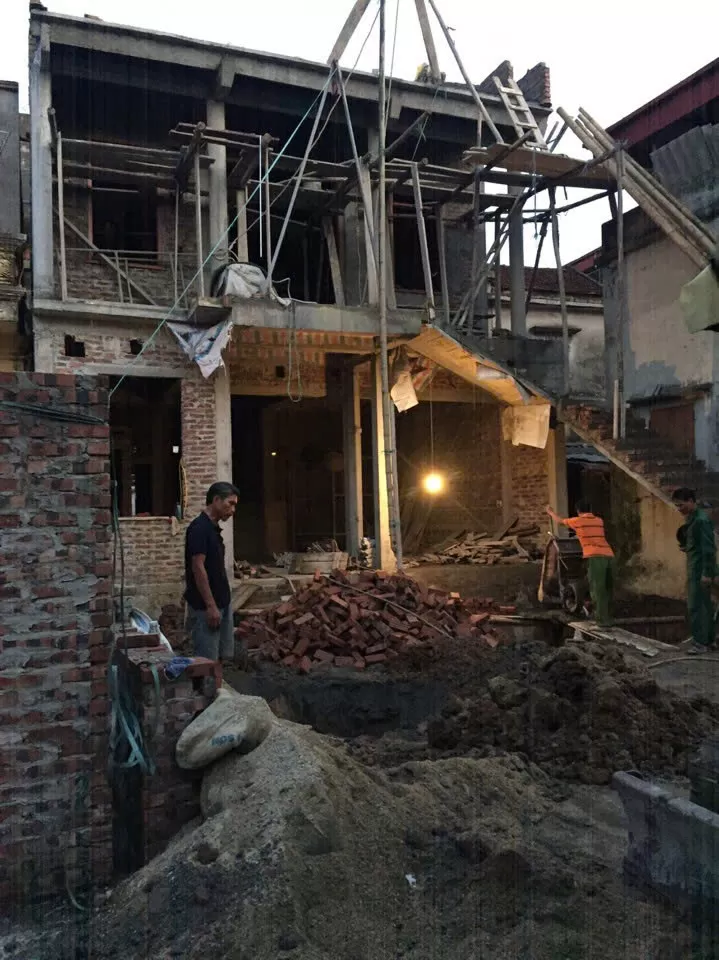 Thiết kế, thi công nhà thờ họ, Chợ Cháy, Hà nội