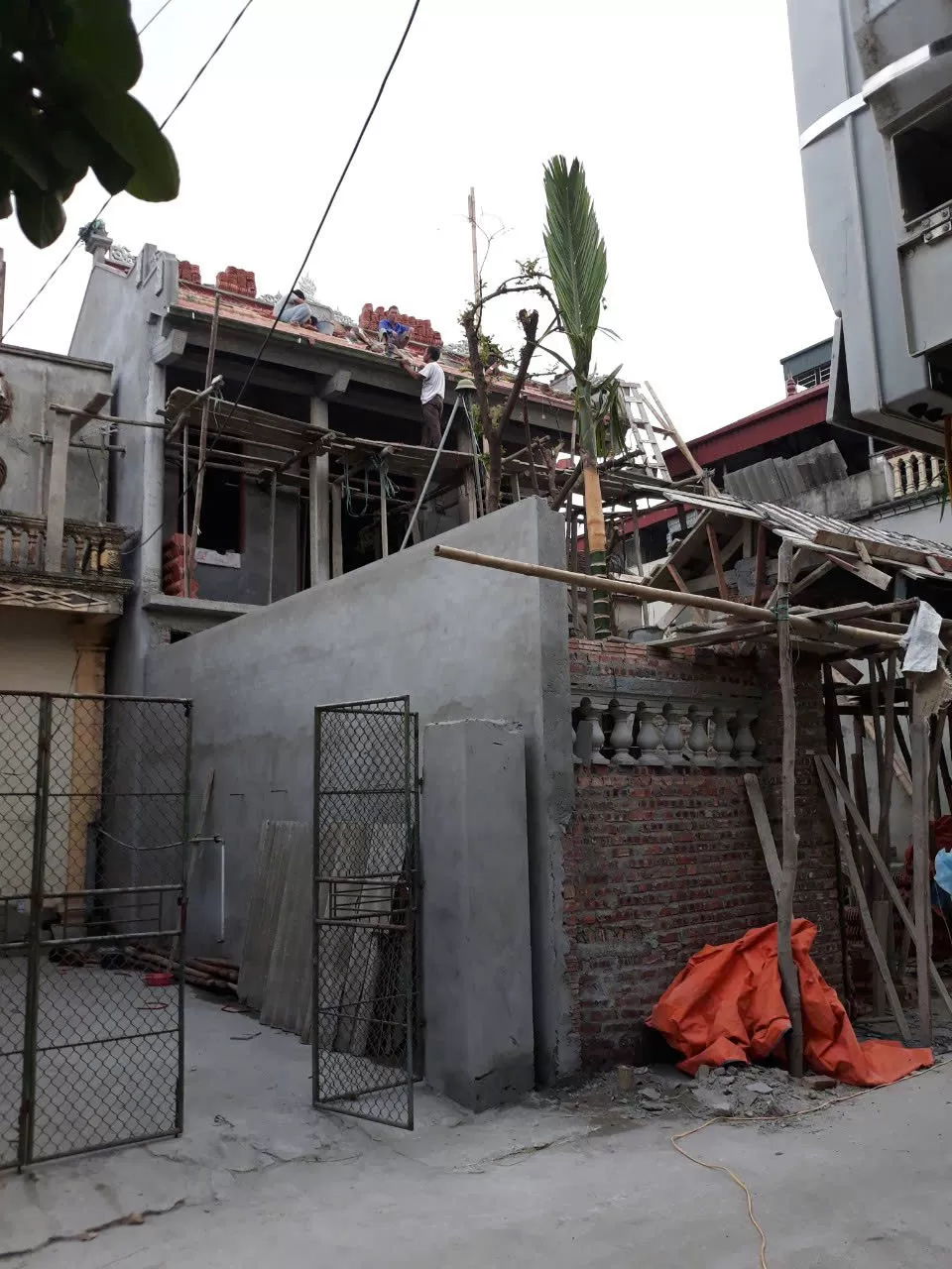 Thiết kế, thi công nhà thờ họ, Chợ Cháy, Hà nội