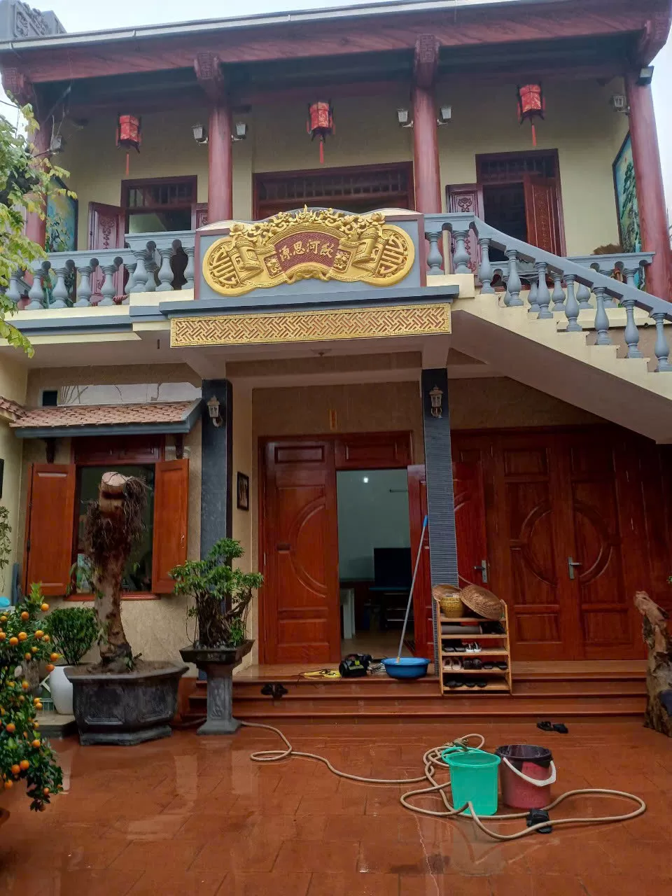 Thiết kế, thi công nhà thờ họ, Chợ Cháy, Hà nội