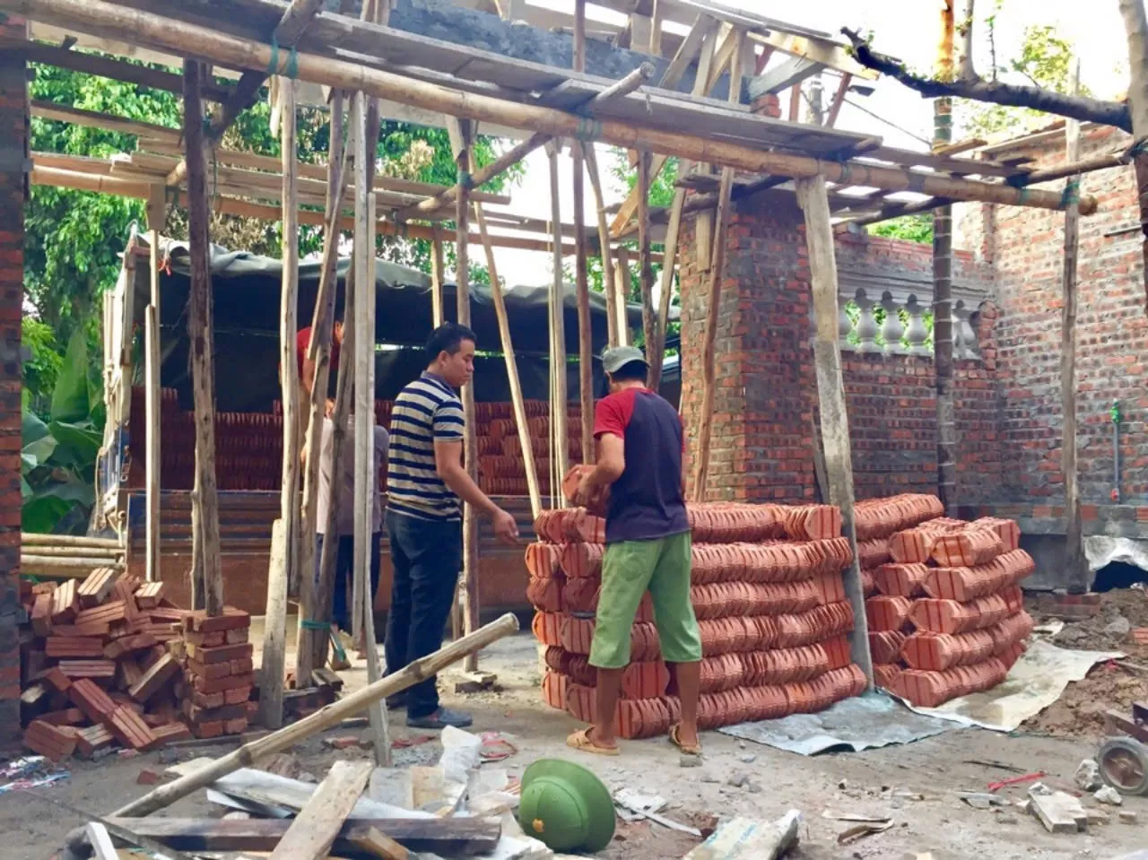 Thiết kế, thi công nhà thờ họ, Chợ Cháy, Hà nội