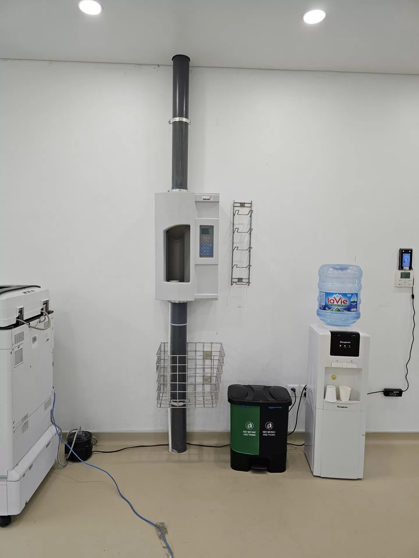 Thi công hệ chuyển mẫu, bệnh viện Đại Học Phenikaa